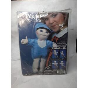 Vintage McNeill Needlework & Crafts Puppet Doll Kit No 6119 Jumping Jimmy 14"